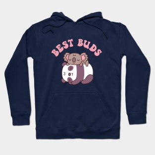 Cute Panda And Koala Bear Best Buds Hoodie